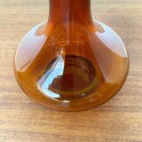 Mid-century Danish glass table lamp by Holmegaard