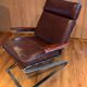 Fauteuil Girsberger  à bascule design vintage.