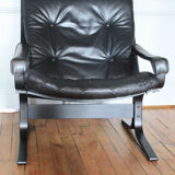 Siesta leather armchair By Ingmar Relling