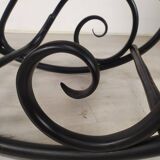 Rocking-chair curved wood