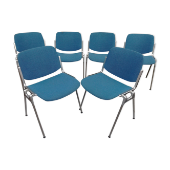 Chairs by Giancarlo Piretti forr Castelli