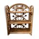 Rattan shelf