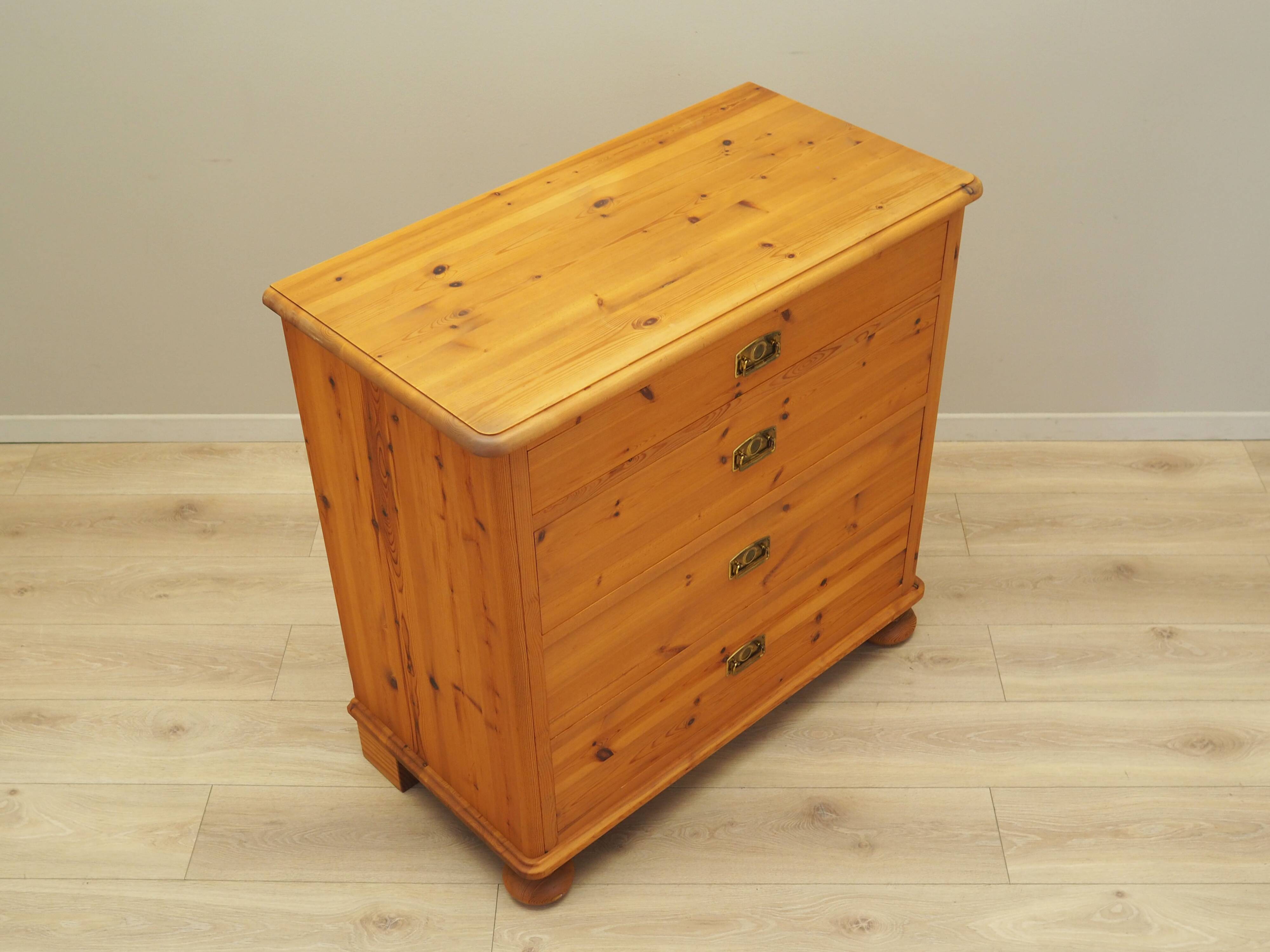 Pine chest of drawers, Danish design, 00s, production: Denmark