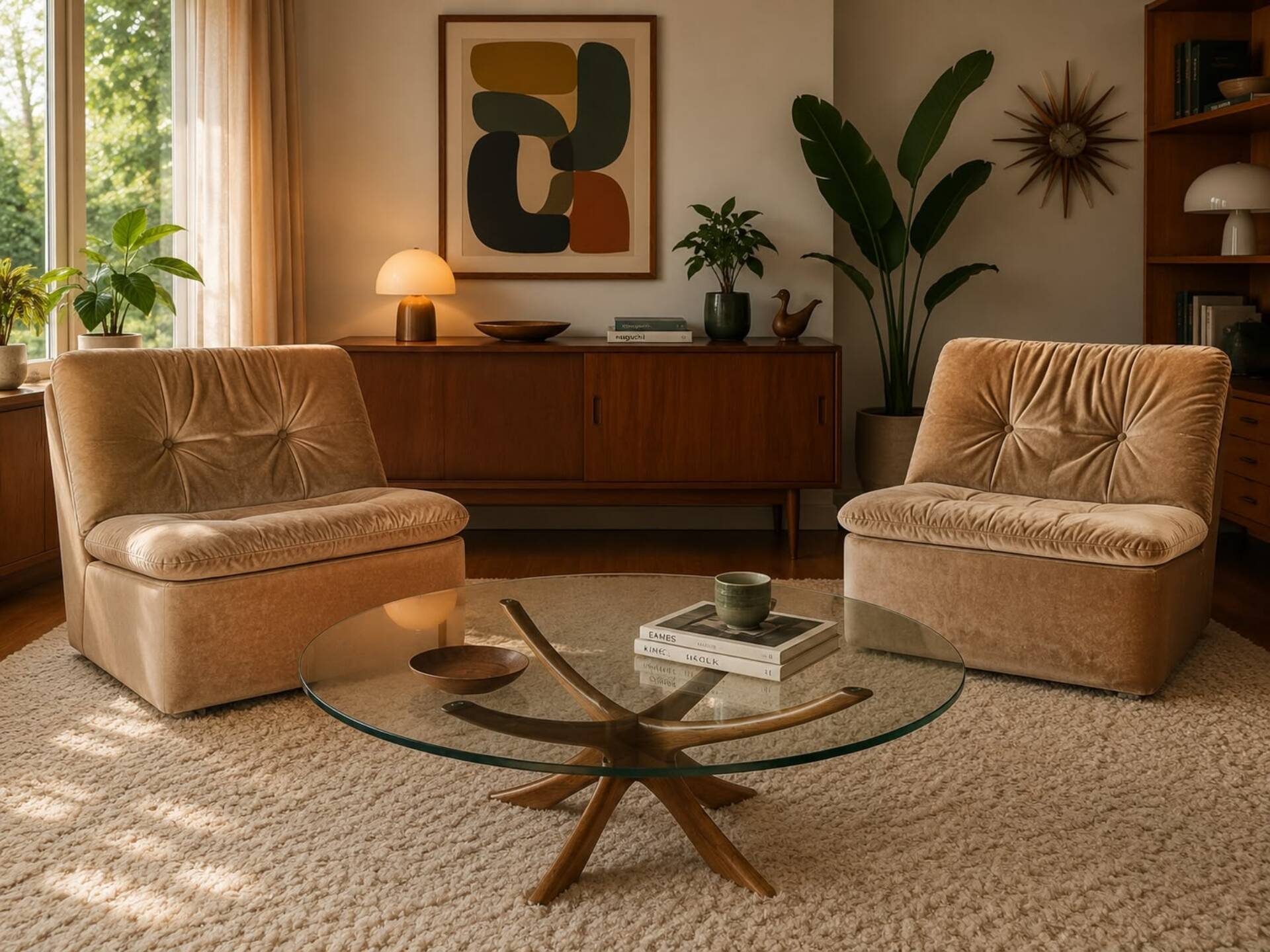 Glas Couchtisch T118 Illum Wikkelsø für Niels Eilersen 60er