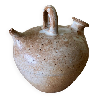 Small sandstone goat in the style of marsh sandstone or hot air balloon