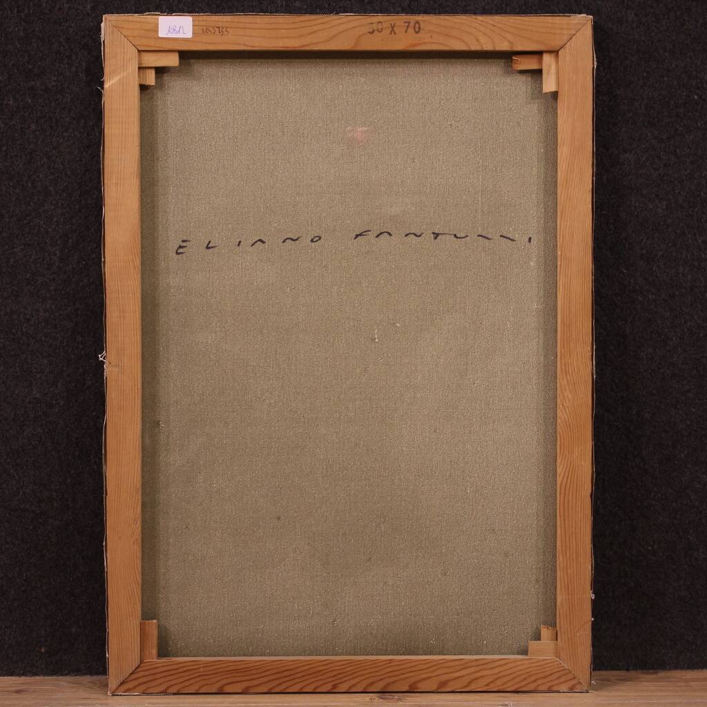 Italian signed painting from 20th century