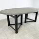 Oval dining table in the manner of Jan Vlug, 1970s