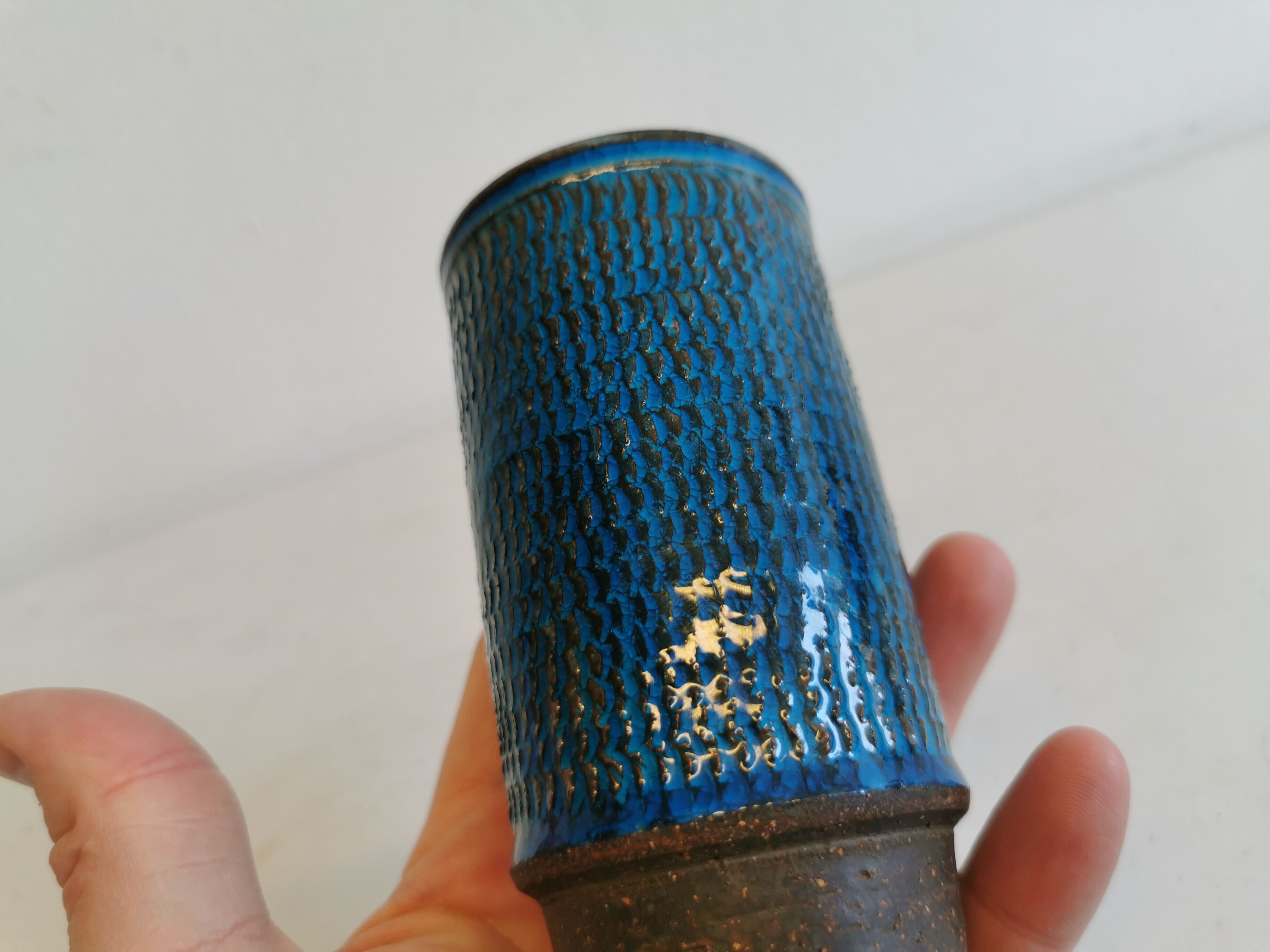 Vase Kähler, design danois par Nils Kähler dans les années 60