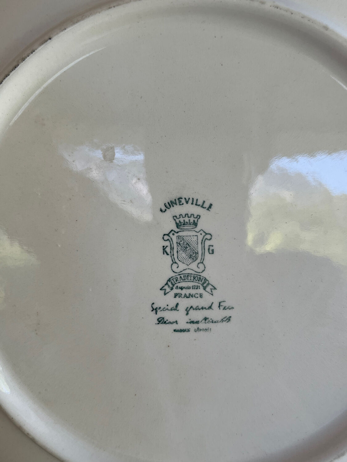 Luneville serving dish