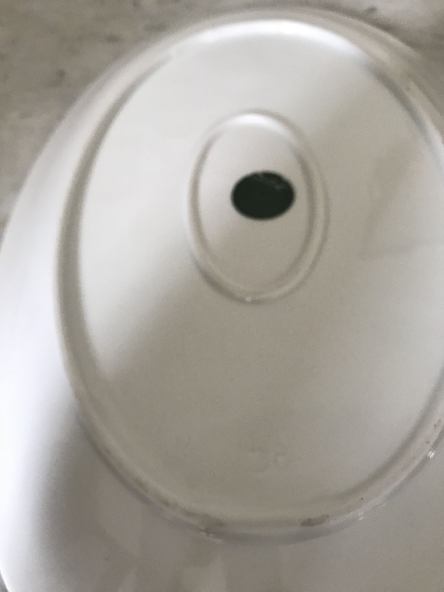 Porcelain oval dish