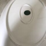 Plat ovale en porcelaine