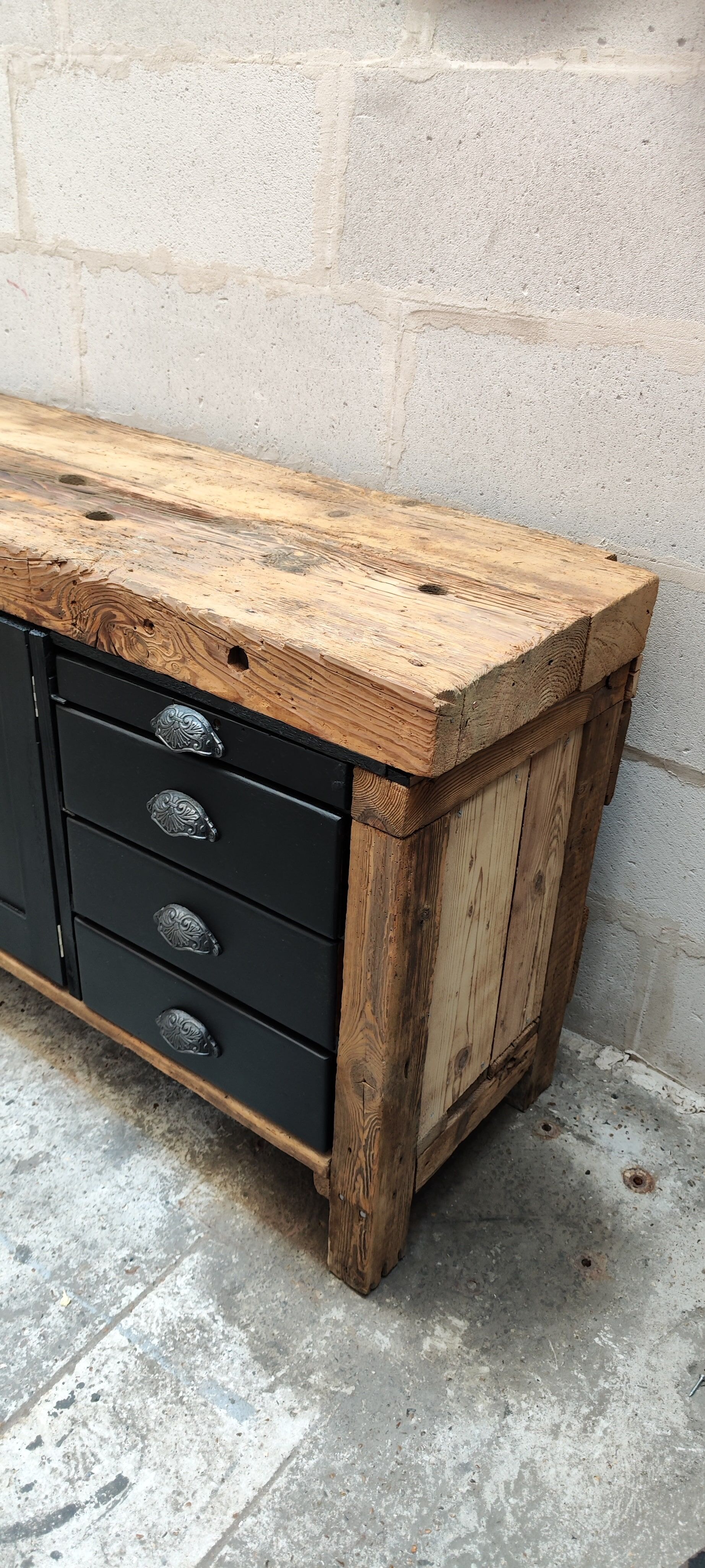 Carpenter's workshop table