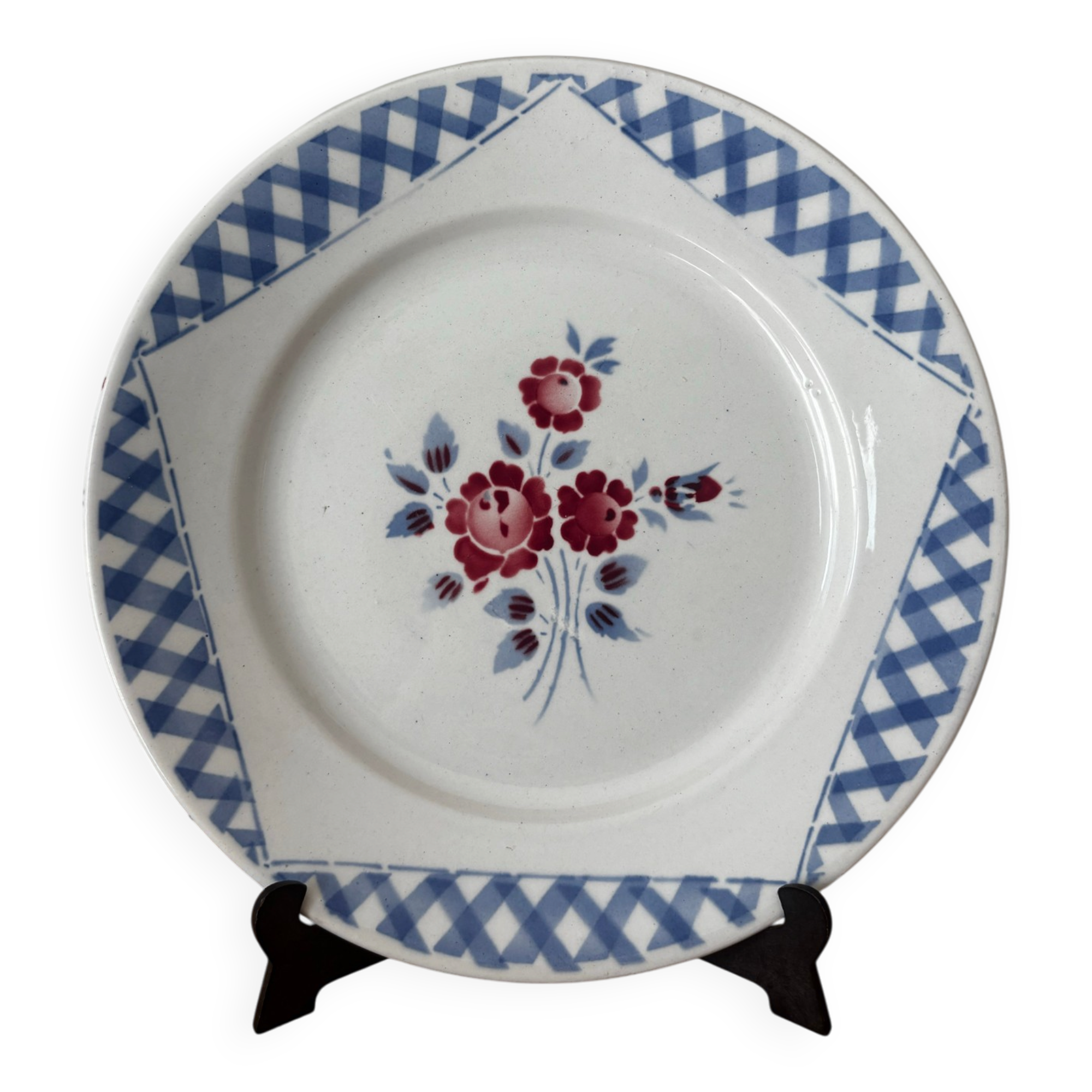 Old flat plate KG Luneville Henri