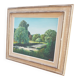 Old garden landscape painting
