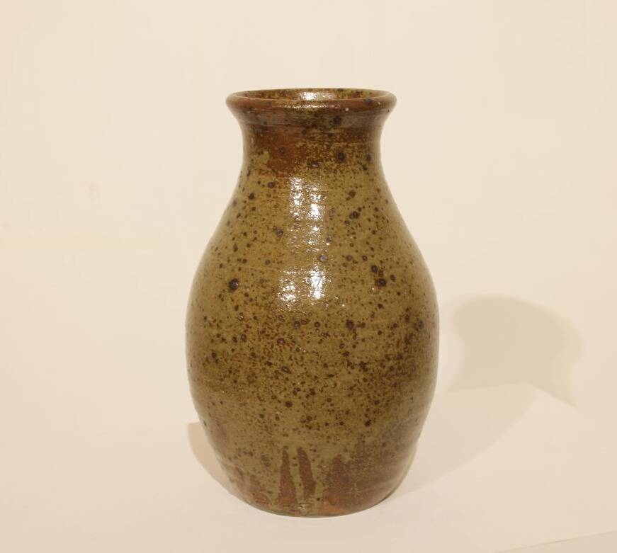 Important vase en grès pyrité de Guy Baudat (1938-2019)