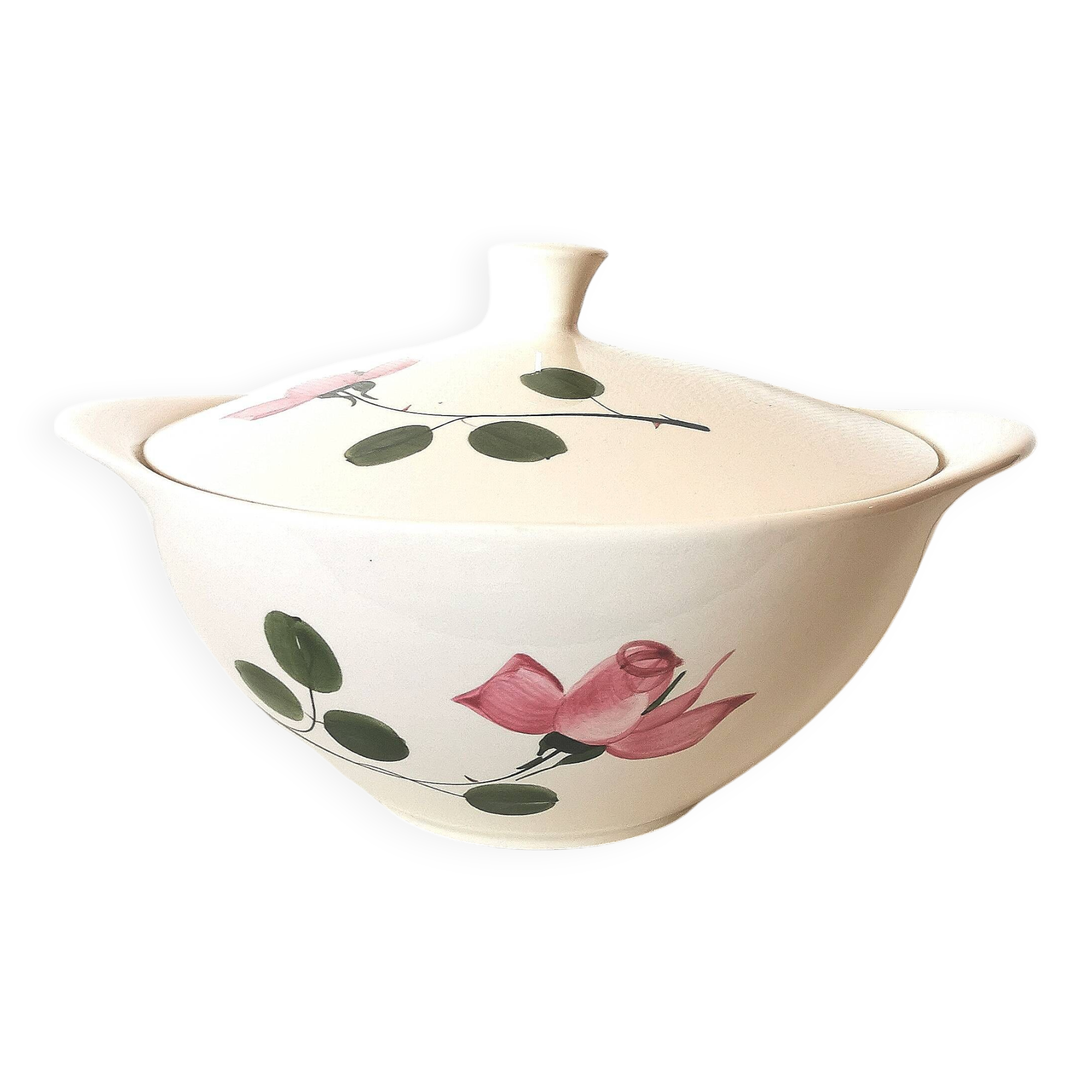 saladier , soupière, Villeroy et boch motif de fleur