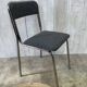 Pair of vintage chrome chairs