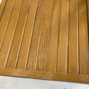 Set of four vintage wooden folding chair minimalism design 60s