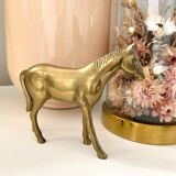 Brass horse