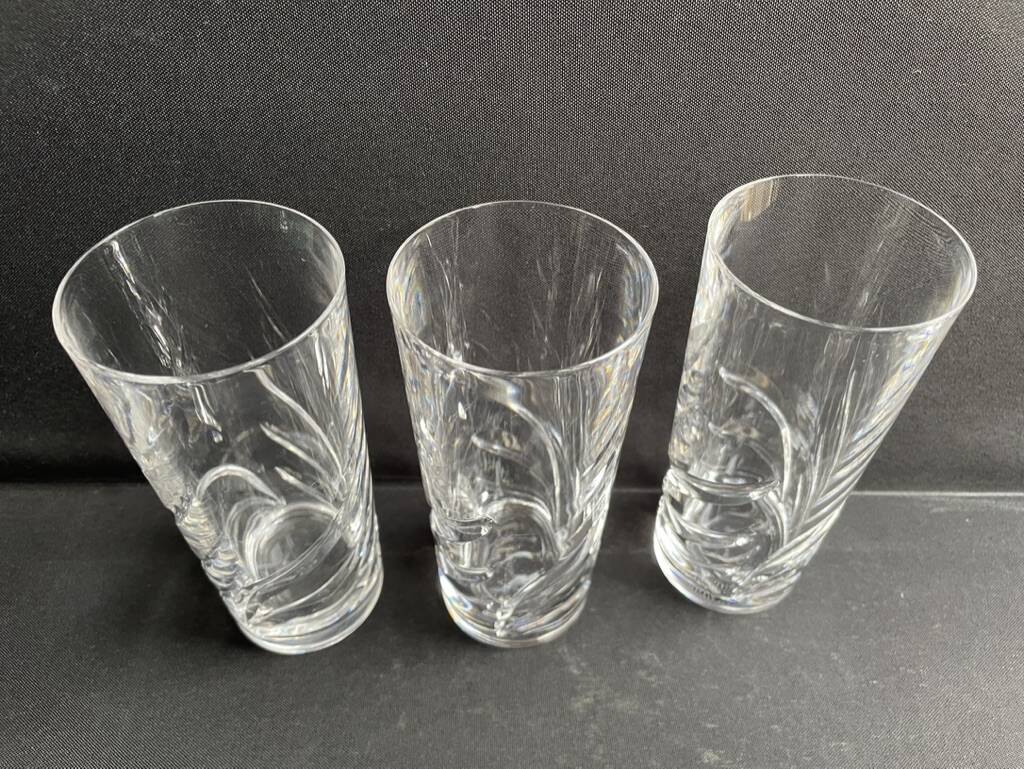 3 Large Villeroy & Boch glasses