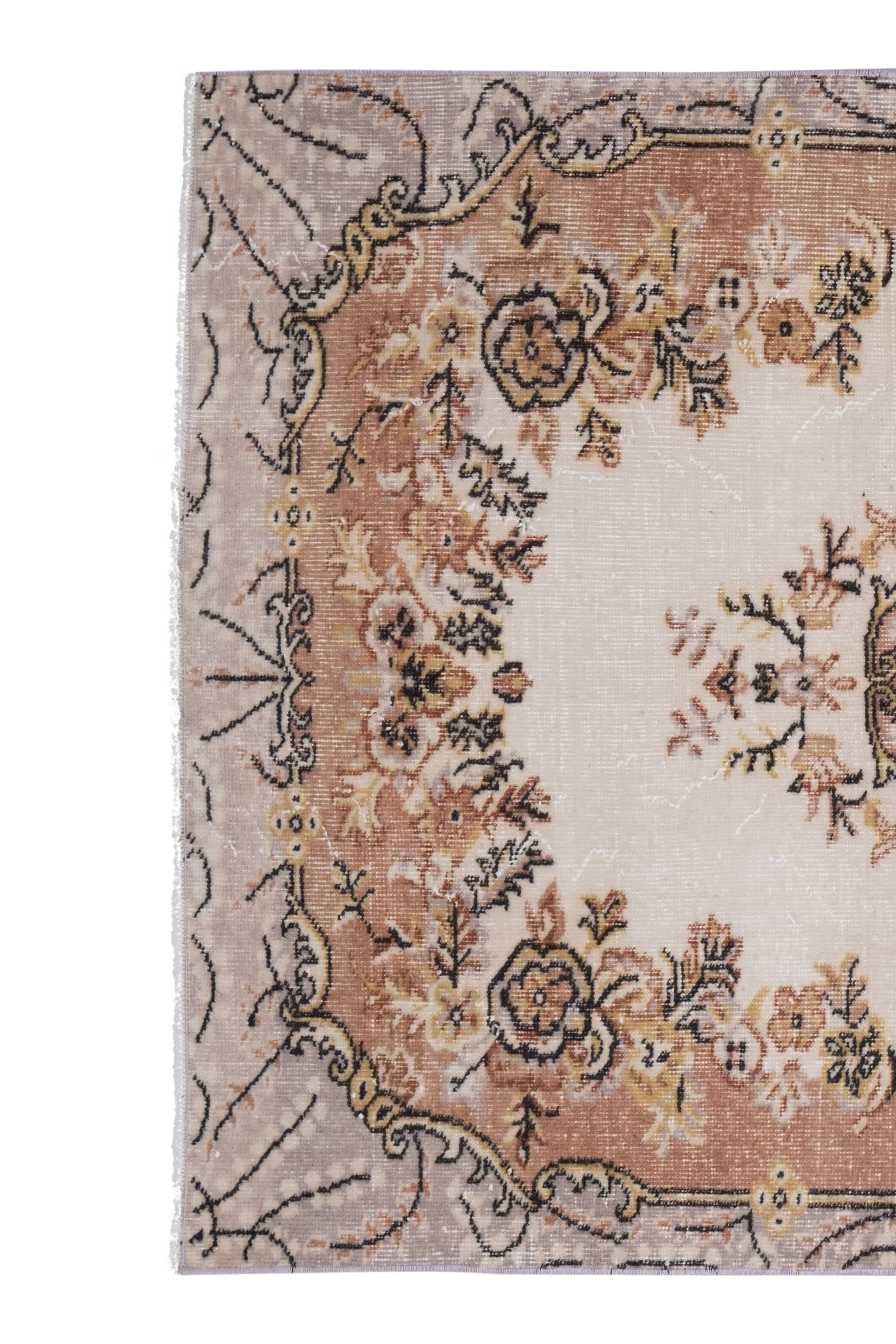 Vintage Turkish Sparta Rug, 1970s