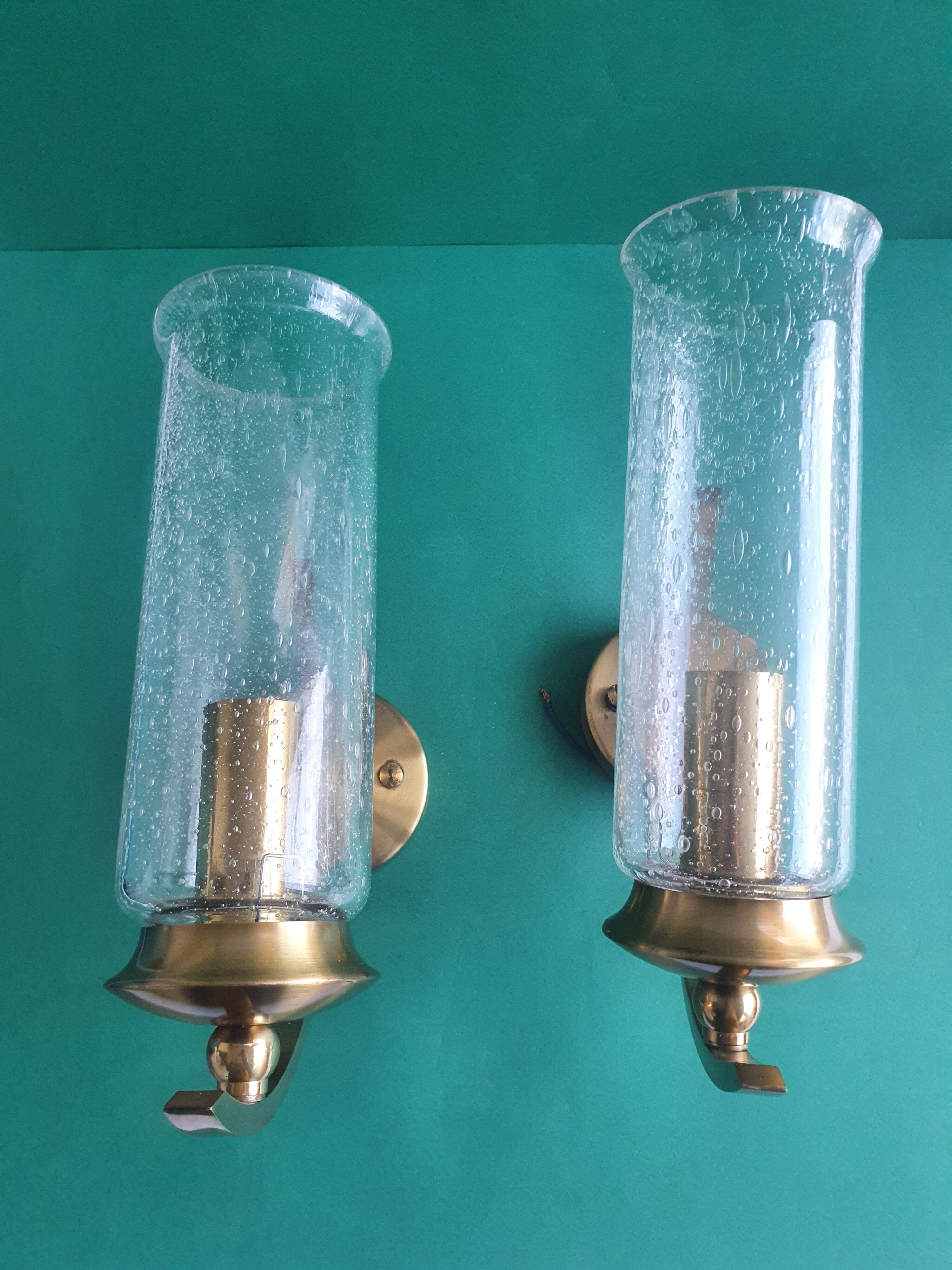 Pair of vintage wall sconces