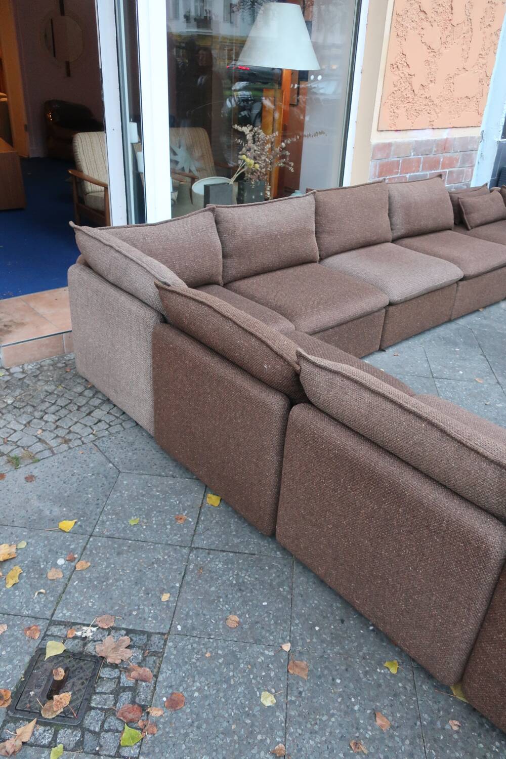 Modular corner sofa from the 70s space age easy chairs