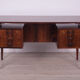 Rosewood Desk by Gunnar Nielsen Tibergaard for Tibergaard, 1960s