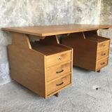 2-column modernist executive desk, 1950