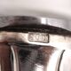 12 table knives model Grand Prix, Art Deco, silver-plated, in excellent condition.