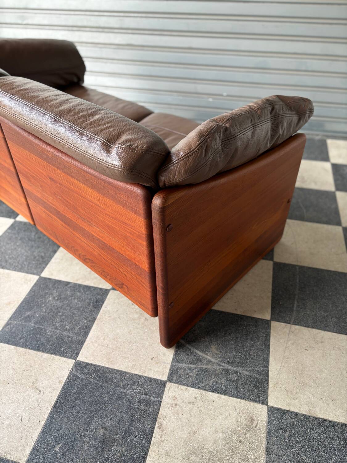 Canapé danois en teck massif Mikael Laursen