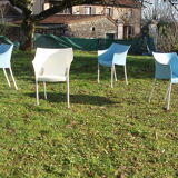 4 Dr NO chairs by Philippe Starck