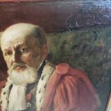 Portrait of the magistrate oil on canvas