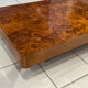 Vintage 1970s Elm Burl Coffee Table