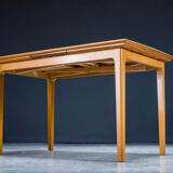 Extendable teak dinner table, 1960