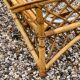 Vintage 1960 rattan basket 90x190