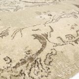 Beige Turkish Vintage Carpet sku825