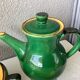 Zahner Rheinfelden pottery cups and coffee pot