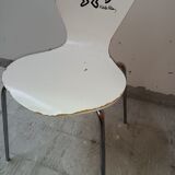 Lot de 4 chaises  Keith Haring d'Arne Jacobsen pour Firtz Hansen
