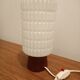 Scandinavian teak table lamp