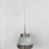 Delta Sergio Mazza for Artemide italian glass pendant lamp 1960s