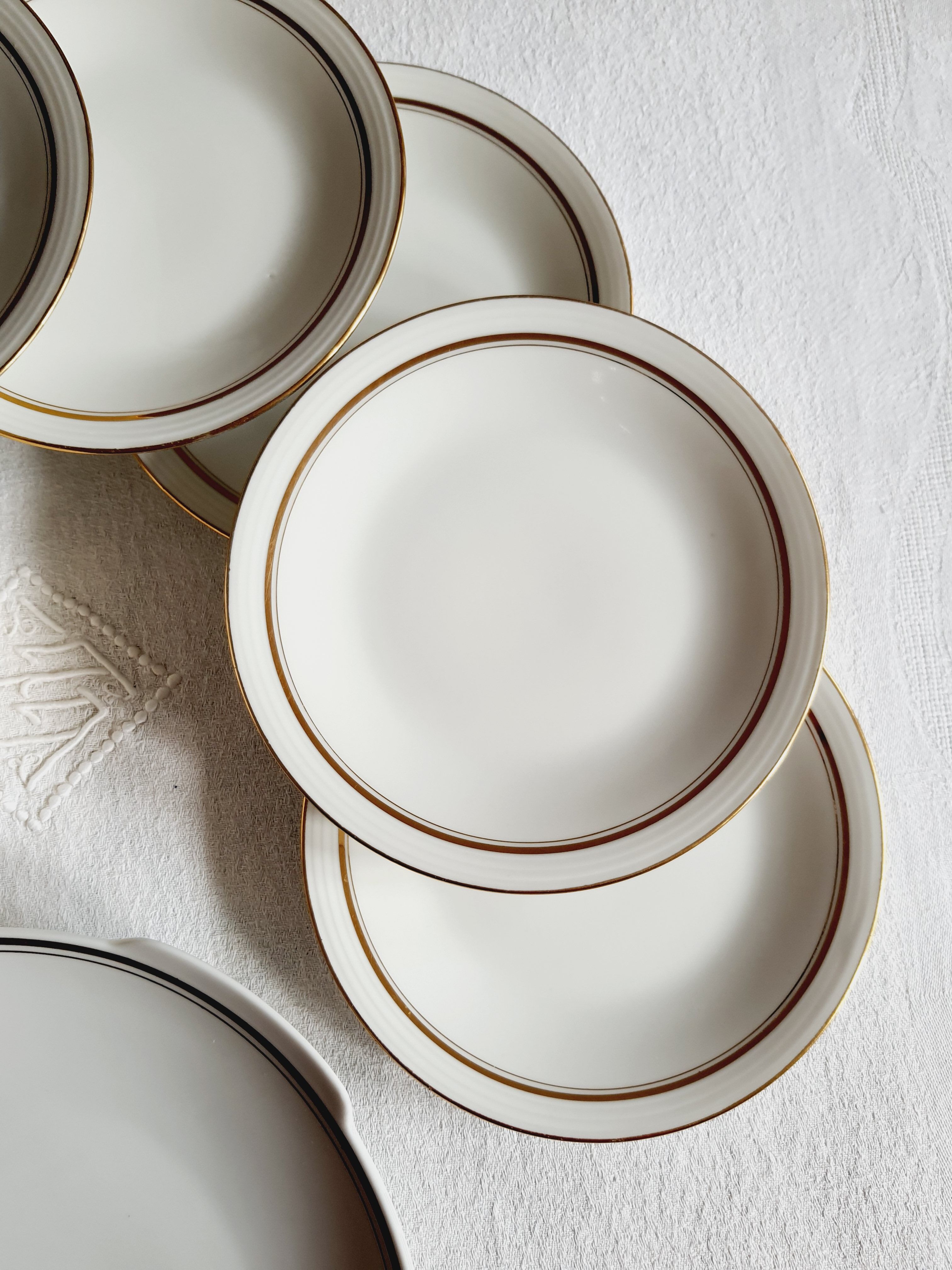 Limoges & Bavaria porcelain dessert service