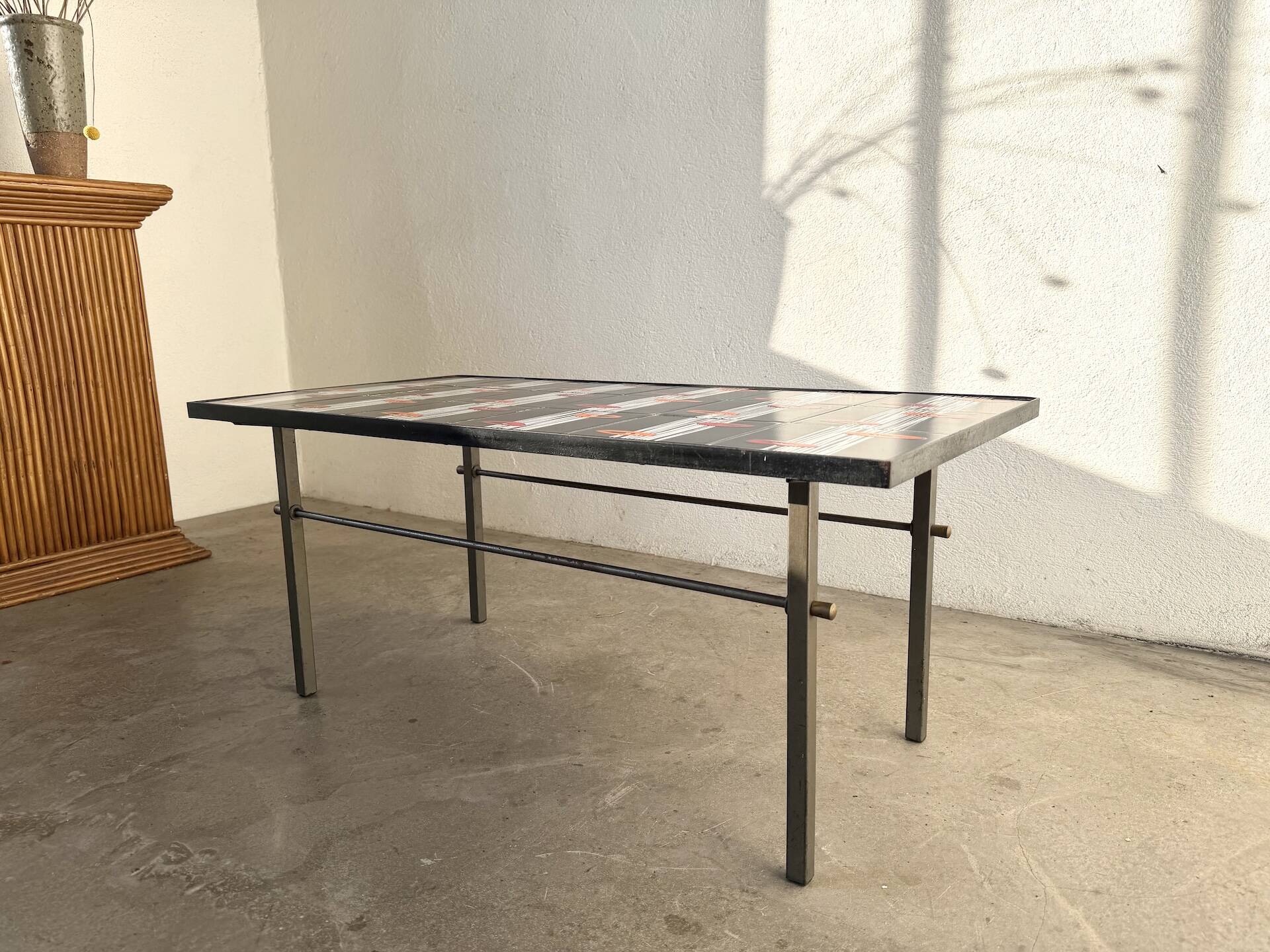 Glazed ceramic coffee table, Robert & Jean Cloutier ZG2, 1970s