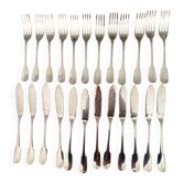 Cristofle Cluny fish cutlery