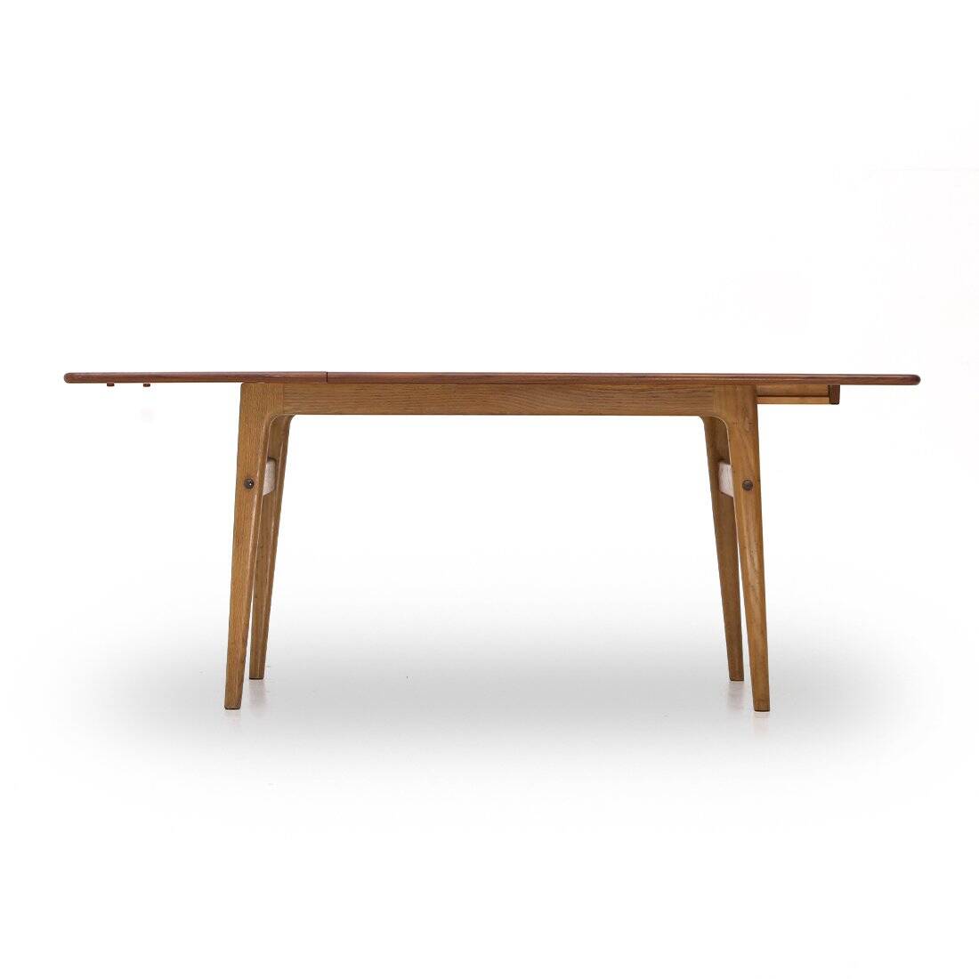 Swedish extendable teak table, 1950s