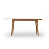 Swedish extendable teak table, 1950s