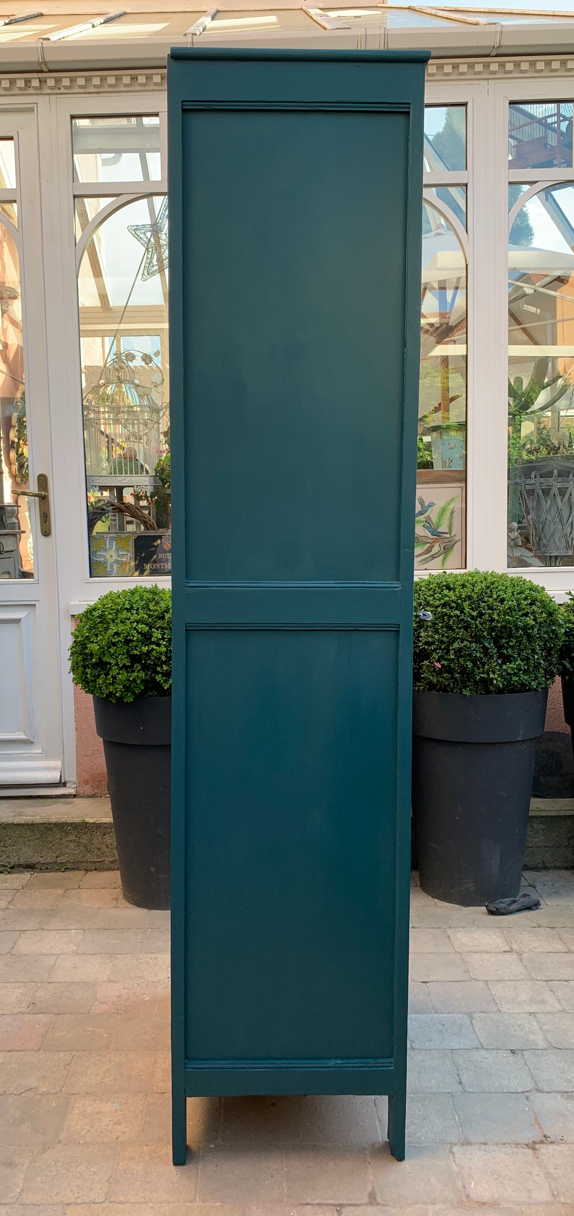 Art Deco glass Parisian wardrobe