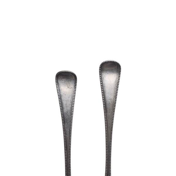 Antique Dutch Silver Fork And Spoon From Kempen, early 1900s