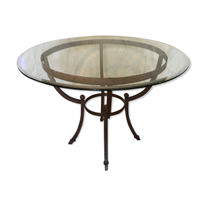 Table fer forgé