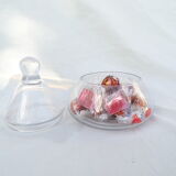 Glass pyramid candy